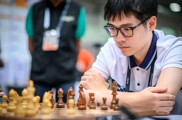 ty le chau a 
Le Tuan Minh claims bronze medal at Chess Olympiad 2024